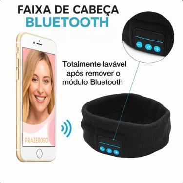 Imagem de Máscara de Dormir Bluetooth para Exercícios Físicos - ROMI