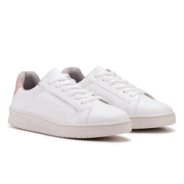 Imagem de Tenis Branco Feminino Sapatenis Sneakers Confortavel