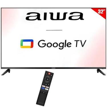 Imagem de Smart TV LED 32 Polegadas AIWA HD Google TV Wi-Fi Bluetooth com Conver