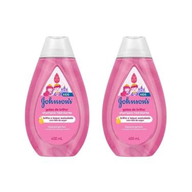 Imagem de Kit Johnson 2 Shampoo 400Ml Gotas De Brilho