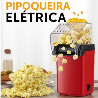 Imagem de Pipoqueira Elétrica 1200W, Para Pipocas Saudáveis e Crocantes - LIPPIN
