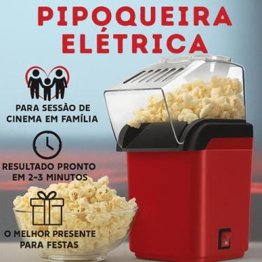 Imagem de Pipoqueira Elétrica 1200W, Rápida e Saudável para Pipocas - LIPPIN, 11
