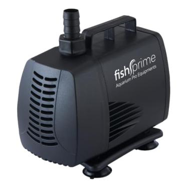 Imagem de Bomba Submersa Fish Prime 6000 L/h Para Aquários Lagos Recalque Poços Tanques Fontes Cascatas Aquapônia Hidropônia Chafariz Bebedouro Sump Ecônomica e Silenciosa (220V)
