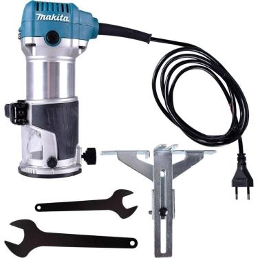 Imagem de Tupia Eletronica 6mm Industrial 710W Rt0700c Makita 220V