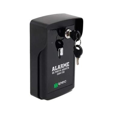 Imagem de Sinalizador Anunciador Alarme Indicador De Porta Aberta + 2 Chaves - I