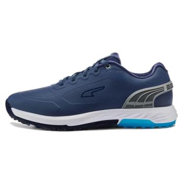 Imagem de PUMA Tênis de golfe masculino Alphacat Nitro, Puma Navy Quiet Shade Speed Blue, 43 BR