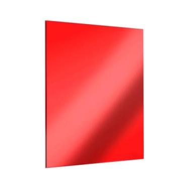 Imagem de Chapa de acrílico espelhado 2mm, 20x20cm (selecione a cor) - Império d