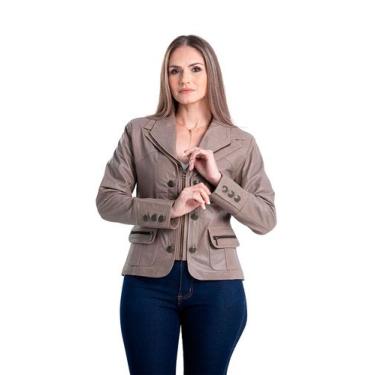 Imagem de Jaqueta de Couro UB Craqui Brown - Parra Couros, EG