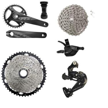 Imagem de Kit Grupo Absolute Gta 12v Bike K7 11x50 Mtb 1x12v Sem Cubos - GTA RX