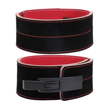 Imagem de 10MM Peso Power Lifting Leather Lever Pro Belt Gym Training -Cinto de levantamento de peso para homens e mulheres