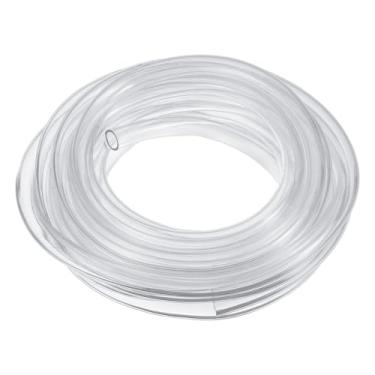 Imagem de YELARXI Mangueira de PVC transparente, tubo de água de plástico flexível, mangueira de vinil leve - adequado para (jardim/piscina/bomba/aquário/tanque de peixes), 0,39" (10 mm) ID e 0,51" (13 mm) OD e