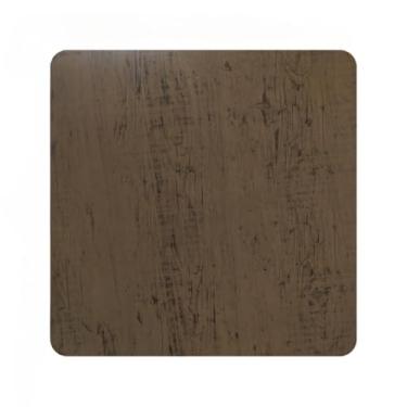 Imagem de Mesa Bistro MDF Baixa Quadrado Bar Restaurante Cozinha Area Gourmet Padarias Sorveteria(IMBUIA)