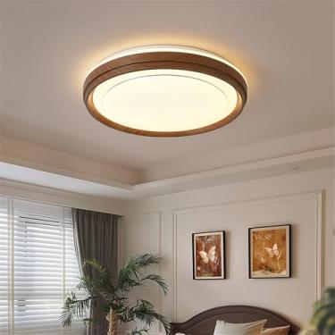 Imagem de Simplicidade Moderna Quarto Lâmpada De Teto LED Moda Arte Sala De Estar Estudo De Restaurante Quarto Infantil Corredor Varanda Luz (3843 D50CM)