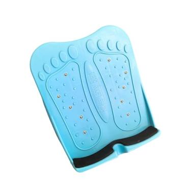 Imagem de Aymzbd Prancha inclinada, alongador de panturrilhas, máquinas de exercícios para pernas, tendão da coxa, pernas, panturrilhas, auxílio portátil, Azul