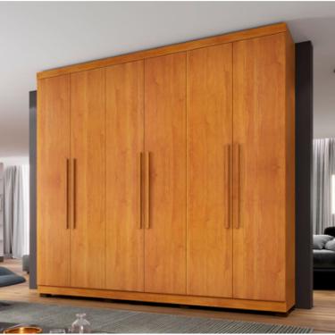 Imagem de Guarda Roupa New Master 6 Portas Benetil Móveis - Cinamomo