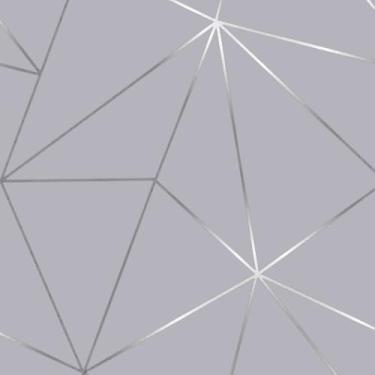 Imagem de Papel de Parede Adesivo Sala Quarto Ripas Madeira Clara Lisa Autocolante 5m x 45cm(Prata)