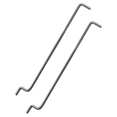 Imagem de NTSUMI 2 peças de haste de ligação do acelerador para cortador de grama de motor pequeno B&S 796229, válvula de aceleração de trator de grama, elo de estrangulamento