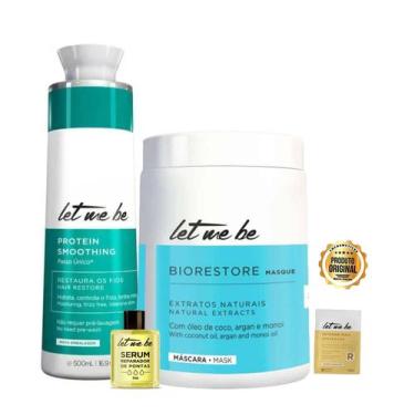 Imagem de Let Me Be Protein Smoothing 500ml + Bio Restore 1 Kg