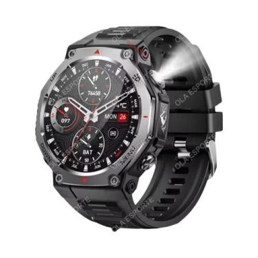 Imagem de Relógio Inteligente Militar T-Rex 3 Com Tela AMOLED De 1.43", À Prova 