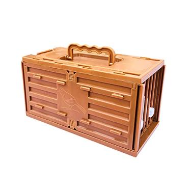 Imagem de Gaiola de pássaro, porta-papagaios, portátil, respirável, para passeios ao ar livre, gaiola de viagem, mala de viagem, ninho de pássaro