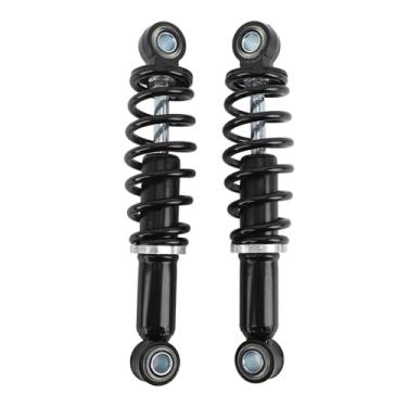 Imagem de Amortecedor traseiro de motocicleta de 200 mm, 2 peças, liga de aço, alto desempenho, amortecedor de suspensão de mola para mini quadriciclo e bicicleta elétrica