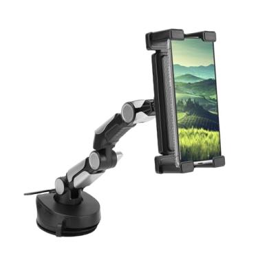 Imagem de Sanpyl Suporte para celular com ventosa para carro, suporte para celular com braço longo de 5,9 polegadas para caminhão, para painel e para-brisa, para caminhão, SUV e ônibus