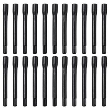 Imagem de CRASPIRE 200 peças de bastões de tinta de tatuagem de plástico preto substituição pequeno pigmento preto aquarela desenho mistura arte agitação varetas para tatuagem tinta pigmento aquarela maquiagem