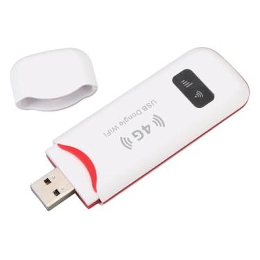 Imagem de VBESTLIFE Dongle WiFi USB 4G LTE, Roteador de Ponto de Acesso Móvel, Dispositivo Modem Portátil de 150 Mbps Com Slot para Cartão SIM para Viagens, para Europa Ásia Oceania África