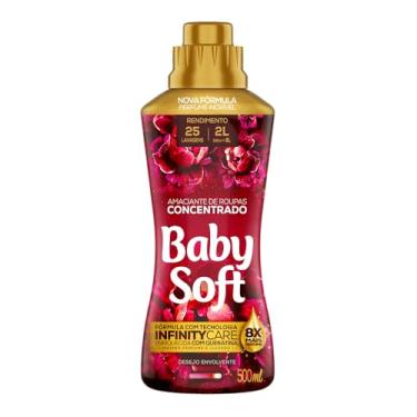 Imagem de Amaciante Concentrado Toque Envolvente 500ml, Baby Soft, Vermelho, Pequeno