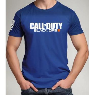 Imagem de Camiseta Camisa Adulto Masculina Feminina Algodão Gamer Jogo Call of D
