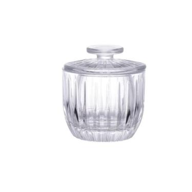 Imagem de Manteigueira Francesa Melina De Vidro Transparente 150g Transparente -