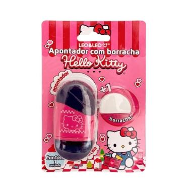 Imagem de Apontador com coletor e borracha Hello Kitty - Leonora