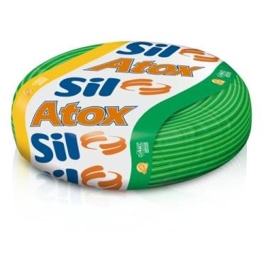 Imagem de Cabo Fio Elétrico Sil Flexível de Cobre 4mm 50m Verde