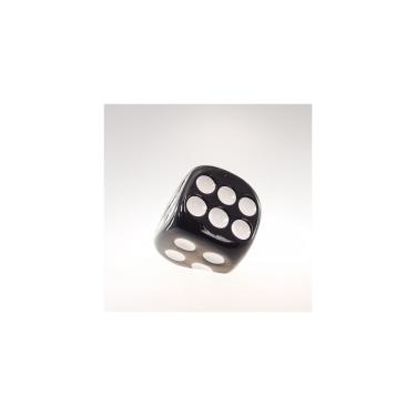 Imagem de Cofre Decorativo De Dado Cor Preto E Branco 17 x 13 x 13 cm