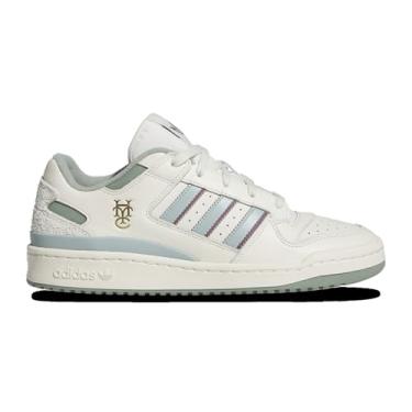 Imagem de Adidas Orininals Hoop e York City Forum Low Classics - Masculino (JR5216, Off Branco/Cor Fornecedor/Verde Prata), Branco/Cor do fornecedor/Verde prateado, 43