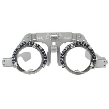 Imagem de Armação de optometria de Titanio | Oculos de lentes ópticas ajustáveis, armação de teste óptico leve PD, óculos para teste de olhos, armação de lentes de optometria de olho