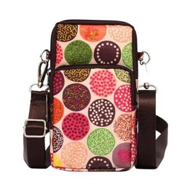 Imagem de Bolsa Mini Transversal Feminina Vertical, Bolsa De Mão, Porta Moedas, 