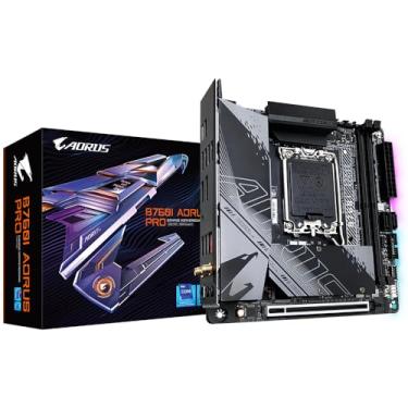 Imagem de Placa Mãe Gigabyte B760I AORUS PRO WIFI (LGA 1700/2xDDR5/HDMI/DP/M.2/USB 3.2)