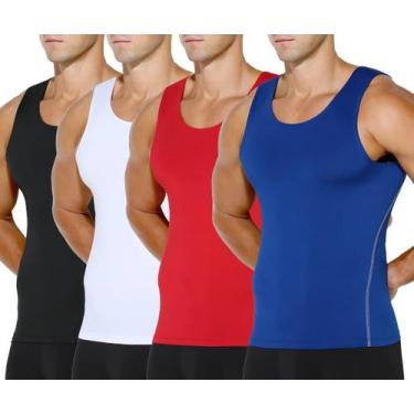 Imagem de Camiseta masculina Compression Muscle Arjen Kroos preta/branca/vermelh