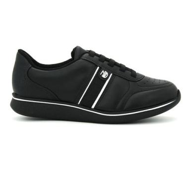 Imagem de Tenis Feminina Modare Original Flatform Baixo Casual 233, 36, Preto