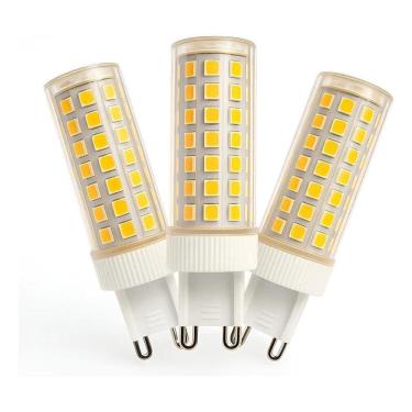Imagem de 10X Lampada Led Halopim G9 15W Leds Lustre Arandela Branco-