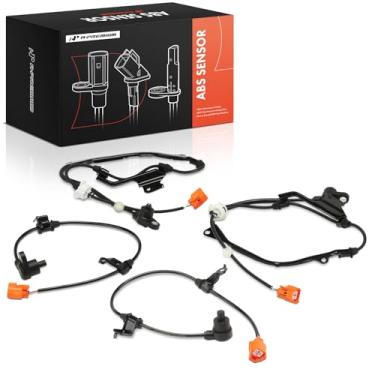 Imagem de A-Premium Sensor de velocidade da roda ABS dianteiro e traseiro 4 peças compatível com modelos Honda - Accord 1998 1999 2000 2001 2002 2.3L