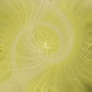 Imagem de Quadro Decorativo Arte Abstrata Fundo Claro com Toque Amarelo Moderno para Salas e Escritórios 40x40cm