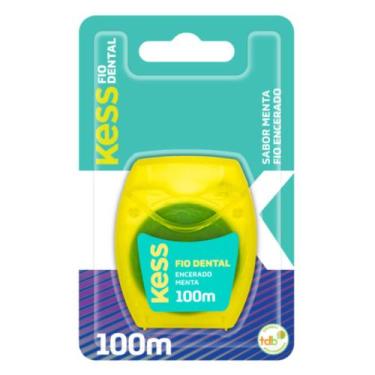 Imagem de Kit c/ 3 Fio Dental Kess 100m Menta - Ricca/Belliz