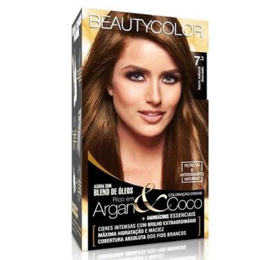 Imagem de Kit Coloração Louro Natural Dourado 7.3 - Beauty Color