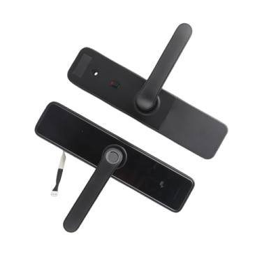 Imagem de Fechadura de porta inteligente, fechadura eletrônica Yctze com impressão digital, senha IC, entrada sem chave, segurança doméstica