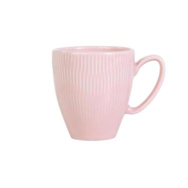 Imagem de Caneca em porcelana, modelo Shell, Capacidade 320 ml, Germer, Rosa - FL