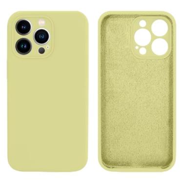 Imagem de Capinha Compativel com iPhone 13 Pro Max Com Proteção de Câmera em Silicone com Interior Aveludado