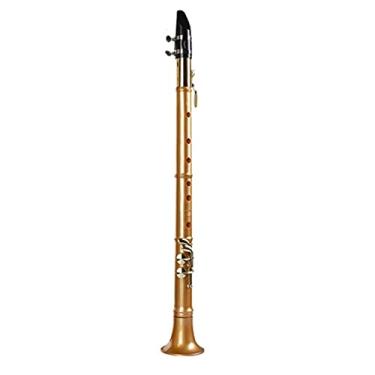 Imagem de Saxofone profissional simples pequeno instrumento agudos tenor autêntico adulto iniciante mini bolso 18 escalas saxfone, latão, saxofone, saxofone, kit para iniciantes (cor: Chave G dourada)