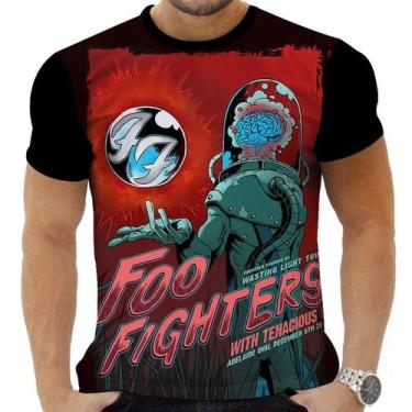 Imagem de Camiseta Camisa Personalizada Rock Foo Fighters Dave Grohl 7 - Obsidia